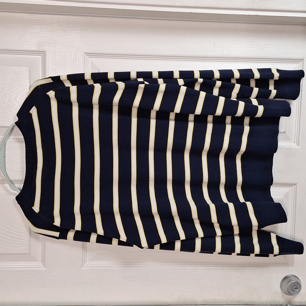 Brooks Brothers Sweater Mens XL Striped Supima Cotton Crewneck Pullover Preppy - Picture 4 of 4